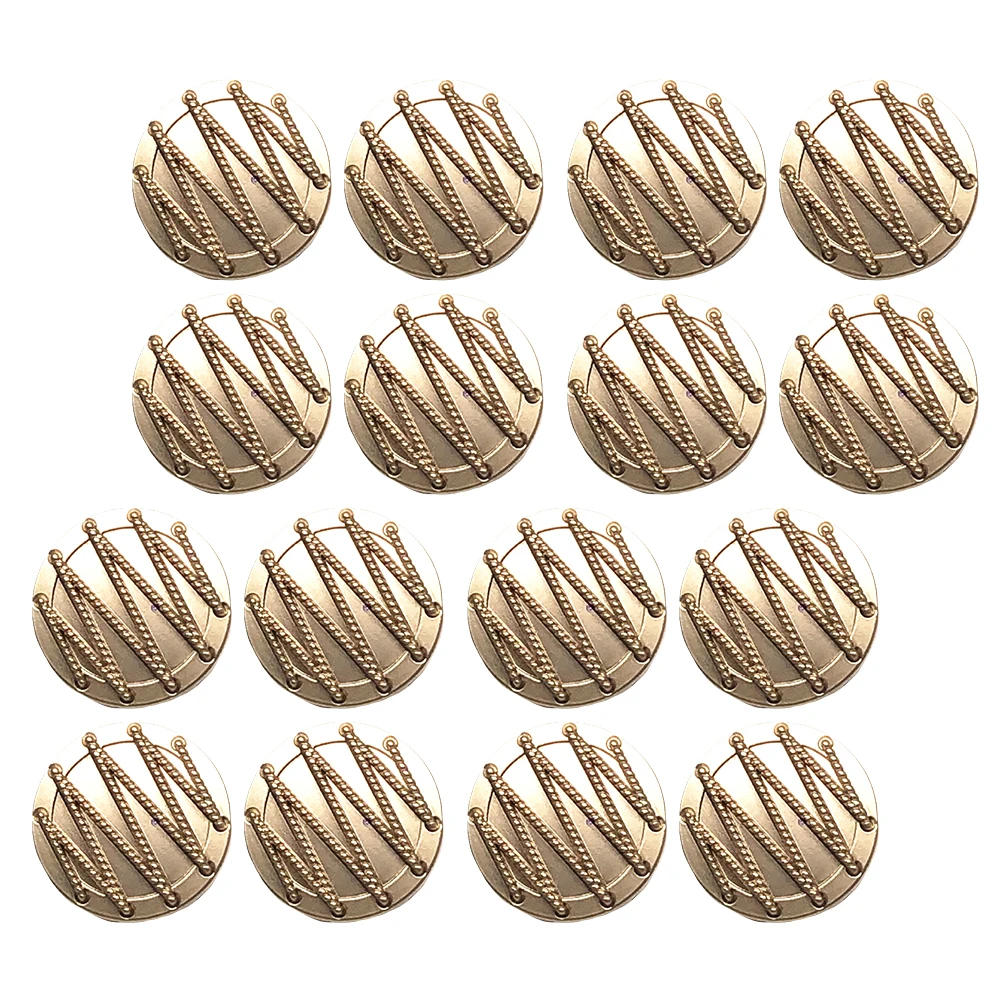 

20 Pcs Buttons High Quality Durable DIY Clothes Accessories Clothes Accessories Suitable Jackets Windbreakers Backpacks