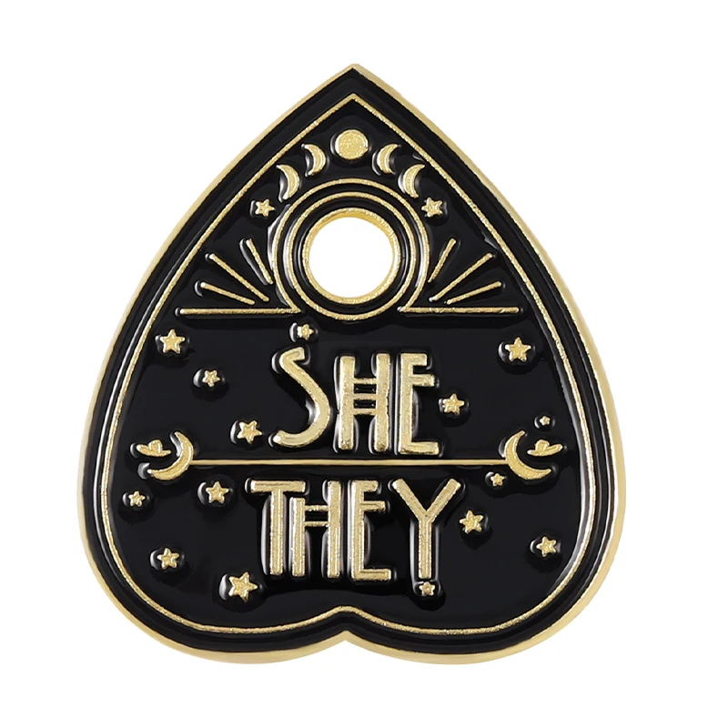 My Pronouns Enamel Pins, Inclusive Gift Set
