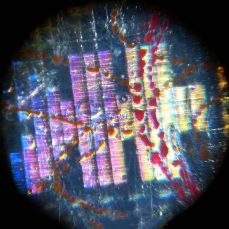 

E15A Handhed Portable LED Microscope 160-200X Adjustment LED Lighted Pocket Microscop