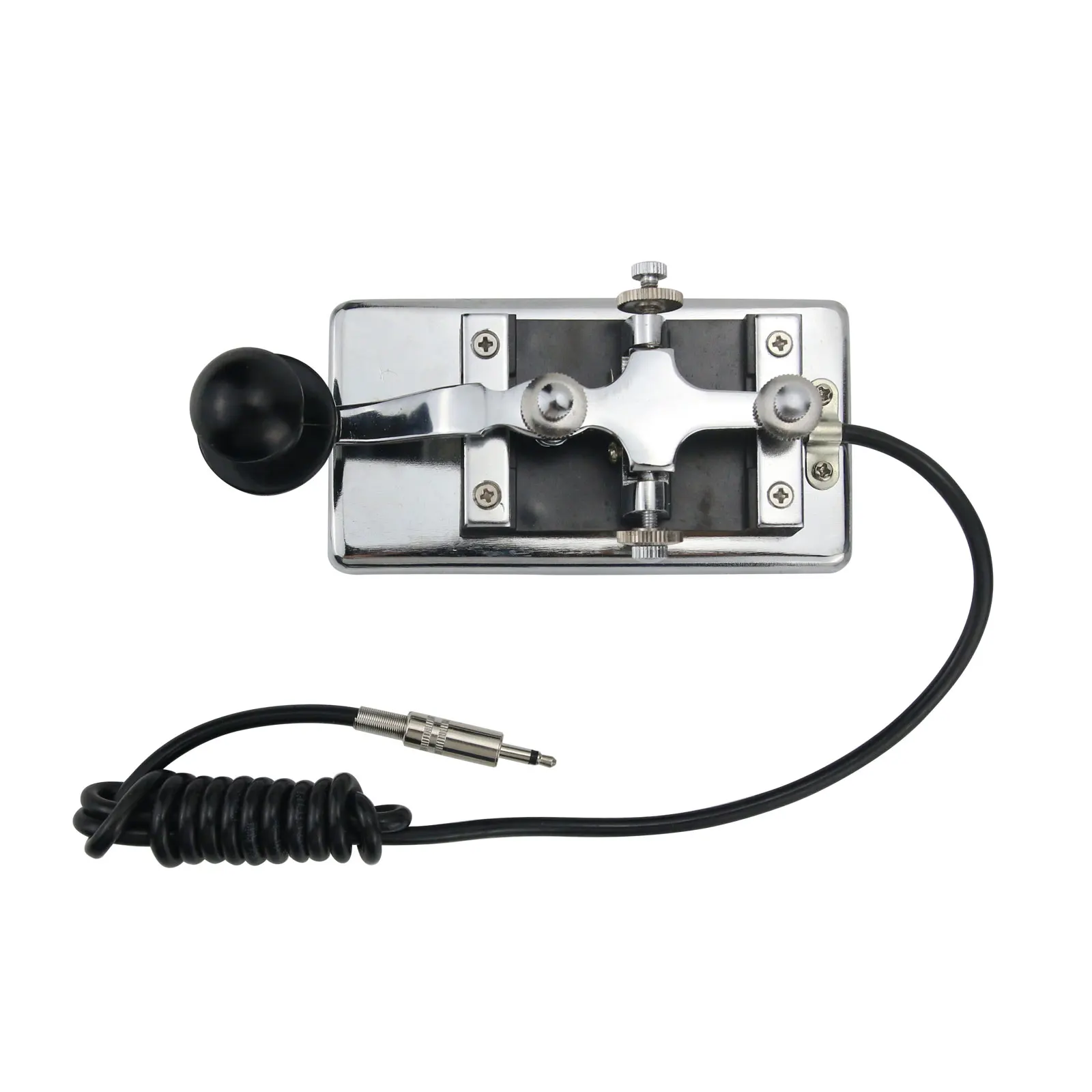 

GOODNEW K4 Manual Telegraph Key CW Key Morse Key for Shortwave Radio Morse Code Practices CW Communications