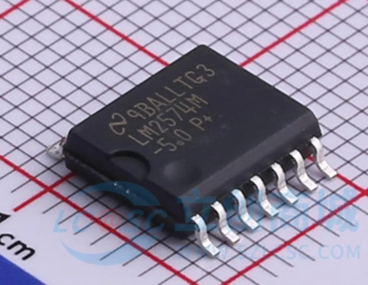 8PCS LM2574M-5.0 LM2574MX-5.0 LM2574HVM-5.0 SOP-14 100% New original Chipset IC Electronic Component SMD