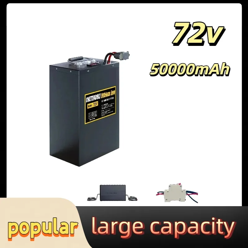 

60V 72V Li-ion Battery (20Ah-50Ah), Fits 2000W 3000W MotorScooter ,Scooter, High Capacity & Durable Performance for Daily Rides