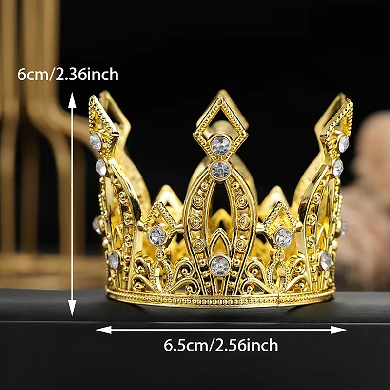 Nupcial Tiaras De Casamento Para Crianças, Little Crown, Decorativo Cabeça Jóias, Bolo De Aniversário, Cozimento, Pequeno Diadema, Acessórios para Cabelo