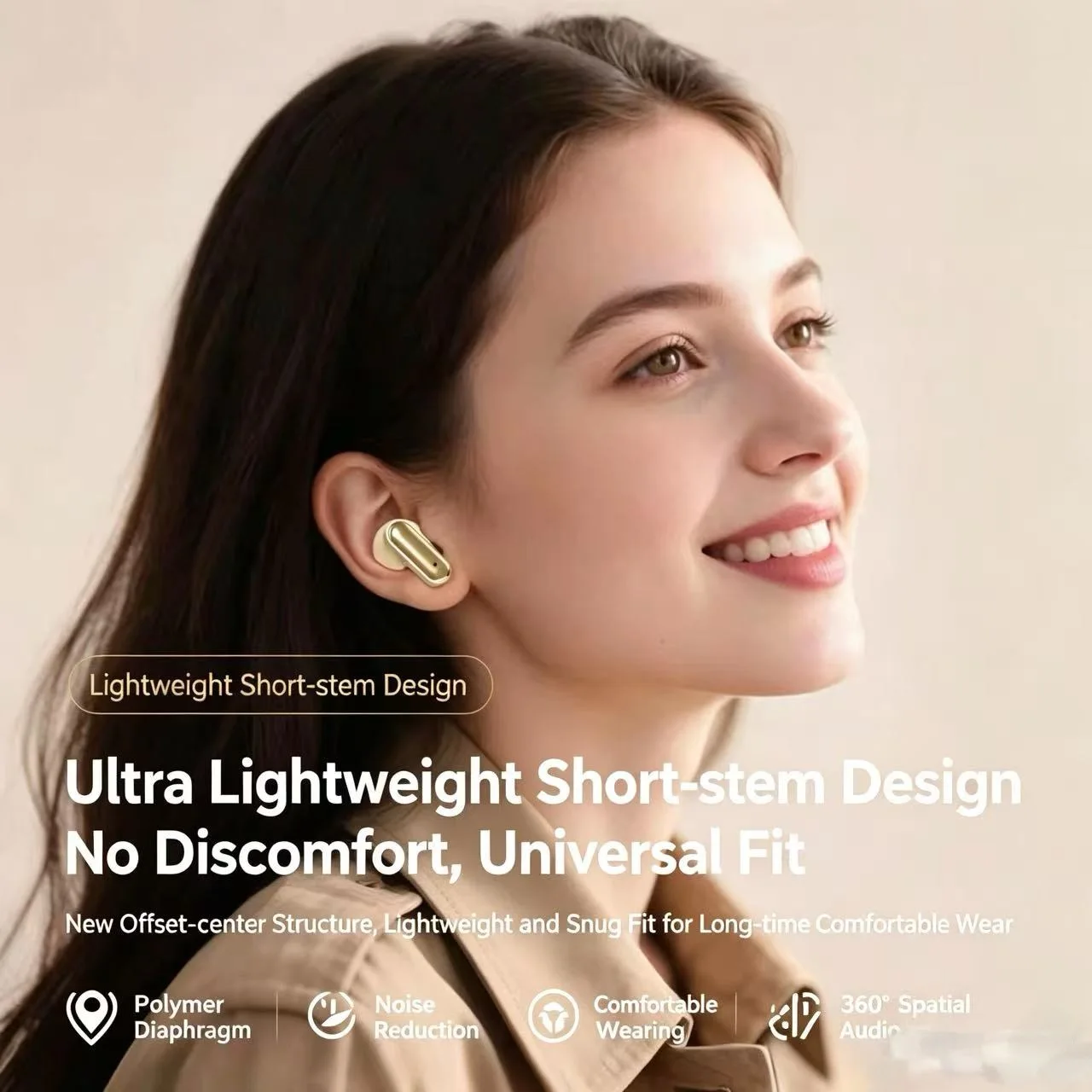 Hot Sale TWS Wireless Bluetooth Earbuds With LED Digital Display Touch Control Stereo Noise Canceling Earphones Type-C Fast Char