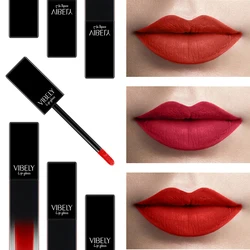 Matte Lipgloss Waterproof 30 Color Sexy Liquid Lipstick Long Lasting 24 Hours Lip Gloss Glaze Cosmetic Female Beauty Lip Makeup