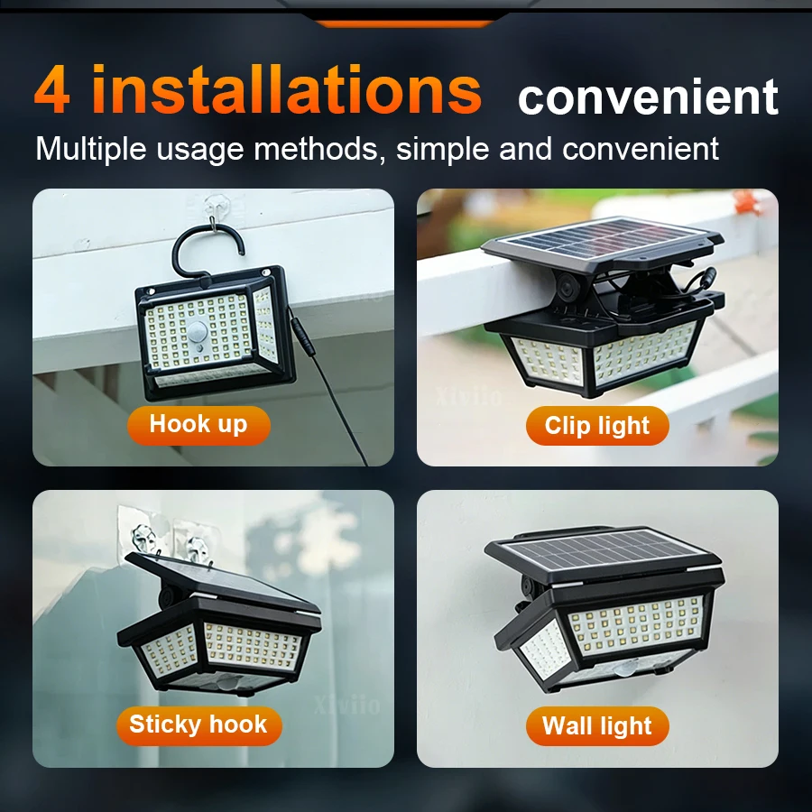 Luci Solari da Esterno 190 LED - Outdoor Lighting Motion Sensor recensione e prezzo