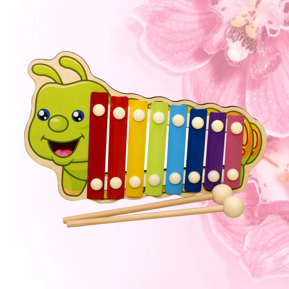 Musical Toy Toddle Percussion Wood Childrens Kids Toddlers Xylophone Animal