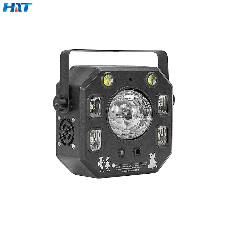 

HAT Factory Price Stage Lights Kaleidoscope Magic Ball RGBW 4in1 Led Effect Dj Lights Disco Laser for bar Nightclub Wedding