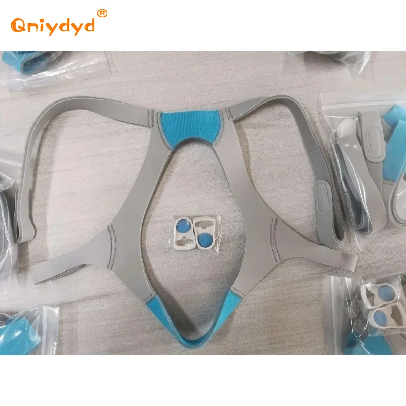 CPAP Headband Adjustable Replacement Headband Ventilator AirFitF20/N20 Mask Headband Ventilator Accessories with Clip