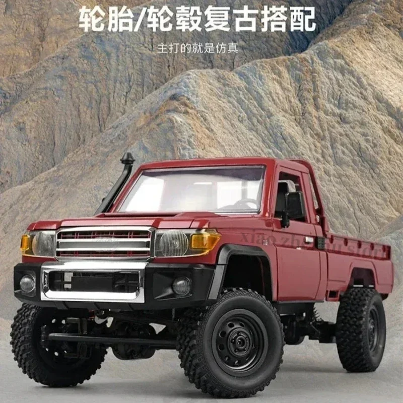 

New Mn82 1/12 Rc Car 2.4g Full Scale Off-Road Remote Control Climbing Vehicle Retro Simulation Model Toys Boys Birthday Gift