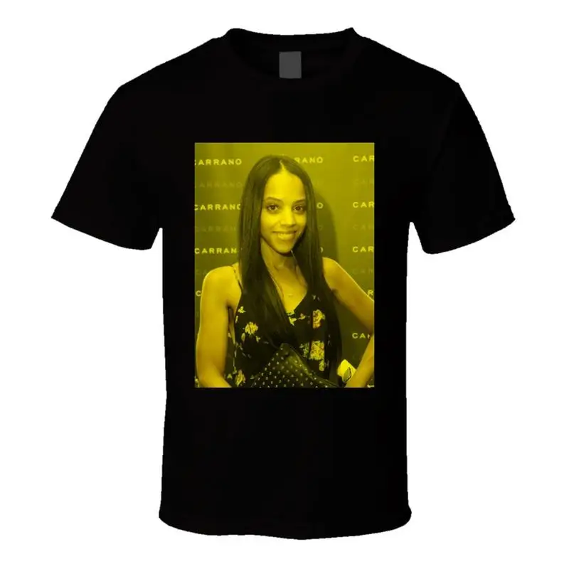 بيانكا لوسون المشاهير تي شيرت ملون الفلورسنت #1