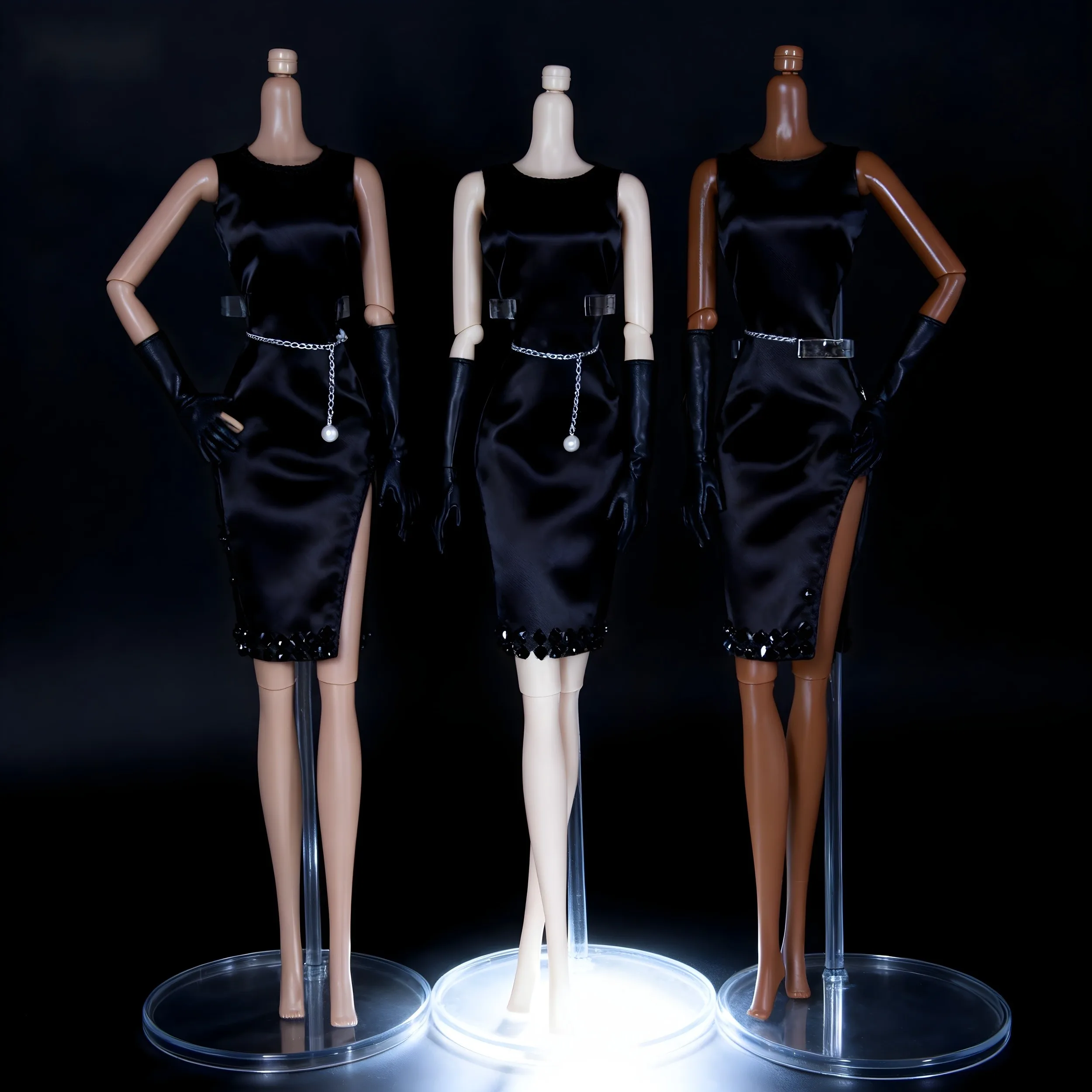 Boneca BJD Supermodelo Colecionável em Escala 1/6, Estátua Articulada Posável, Maquiagem Exquisita, Presente DIY Sem Roupas