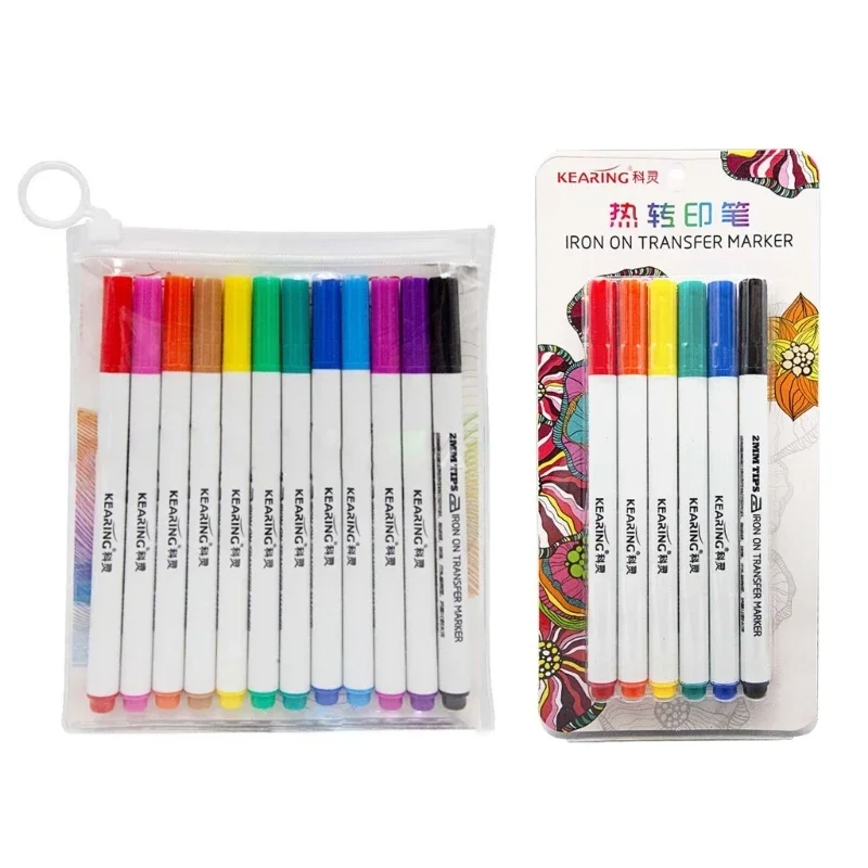 6/12pcs Sublimation Marker Pens for Cricut Maker 3/Maker/Explore 3/Air 2/Air Heat Transfer Writing Drawing-Markers