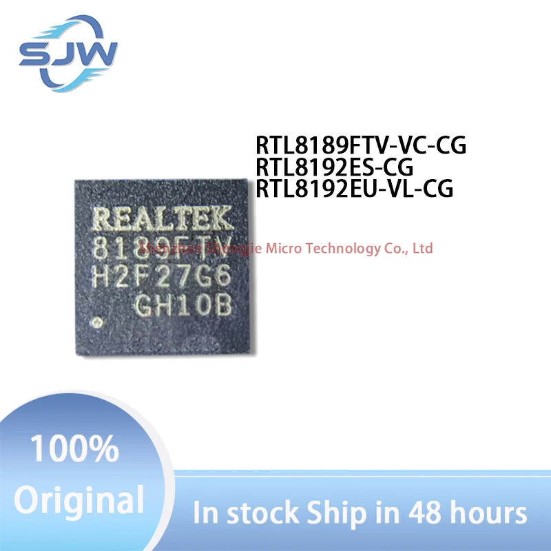 

RTL8189FTV-VC-CG RTL8192ES-CG RTL8192EU-VL-CG screen printing 8189FTV RTL8192ES RTL8192EU QFN-24 QFN-56 Transceiver chip