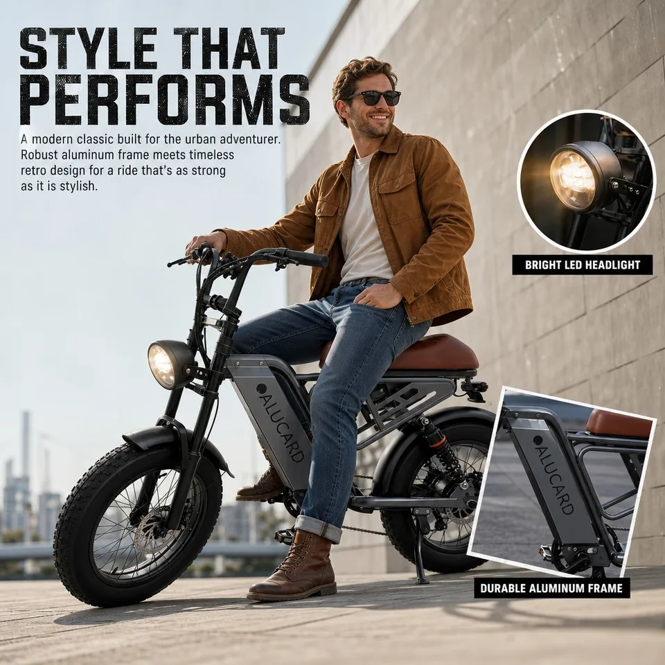 Adult Electric Bicycle, 20-inch Wide Tires, 750W Motor, 48V 13Ah Battery, Top Speed 45-50 Km/h, Dual Suspension.E Bikes，E Bike Electric，Bike Electric，Dirt Bike，Electric Bike For Adults image 7