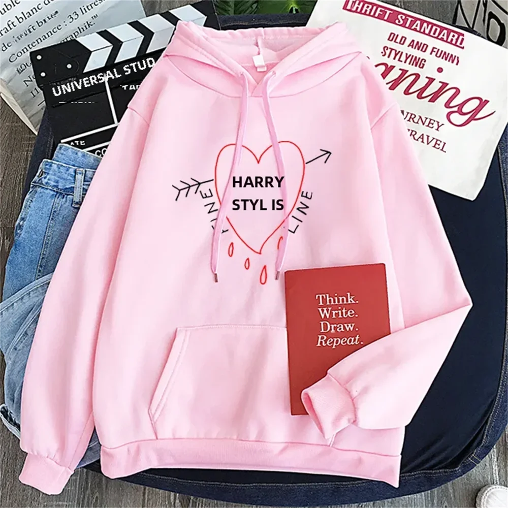 Harry Styles Treat People Kindness Fashionable Loose-fit Hooded Women\'s Sweatshirt Casual Clothes Girls Boy Kids Warm Tops