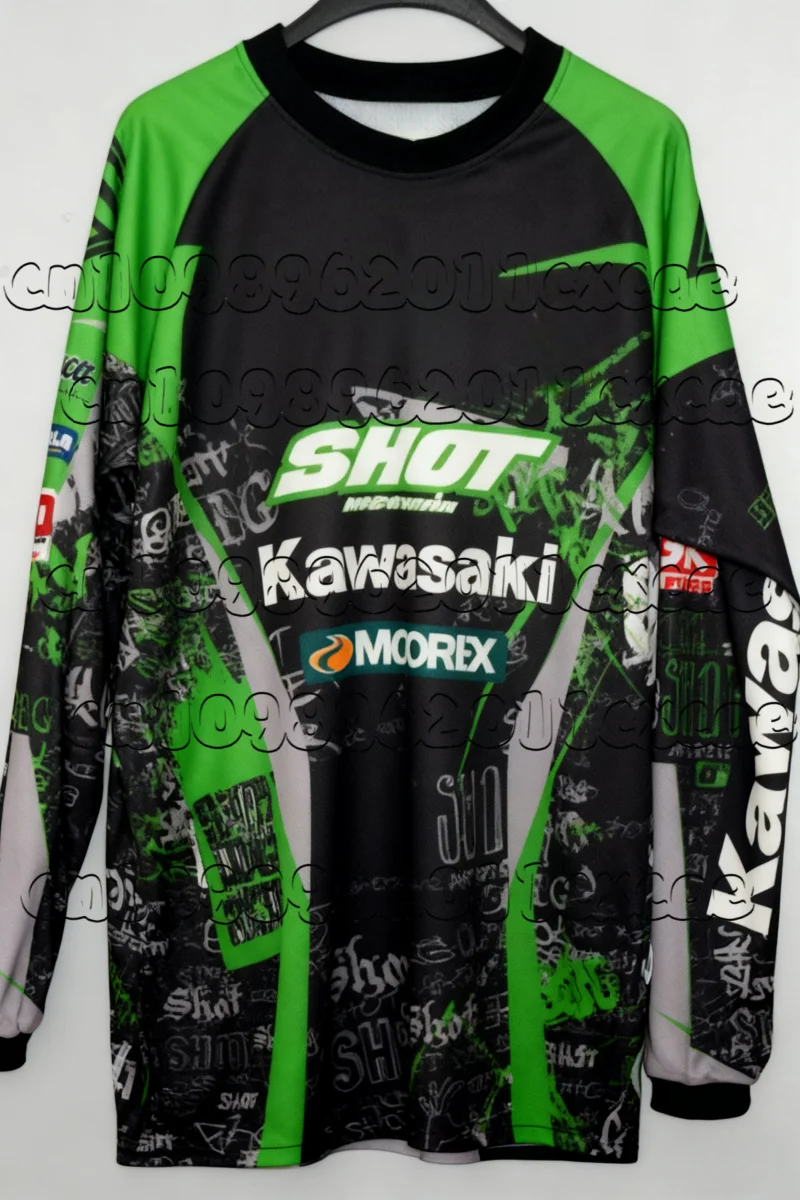 

25/26 Kawasaki Outdoor Running Long Sleeve Sweat Wicking Couple's Sportswear Loose, Comfortable, Breathable Daily Top