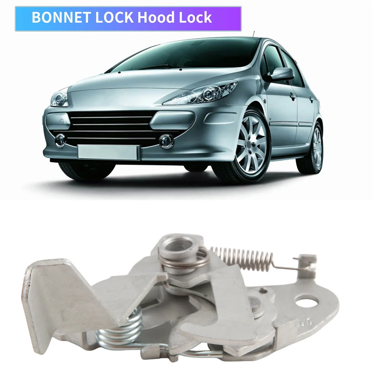 Car BONNET LOCK Hood Lock for Peugeot 307 307 RESTYLING 793460 7934A0 9677015580