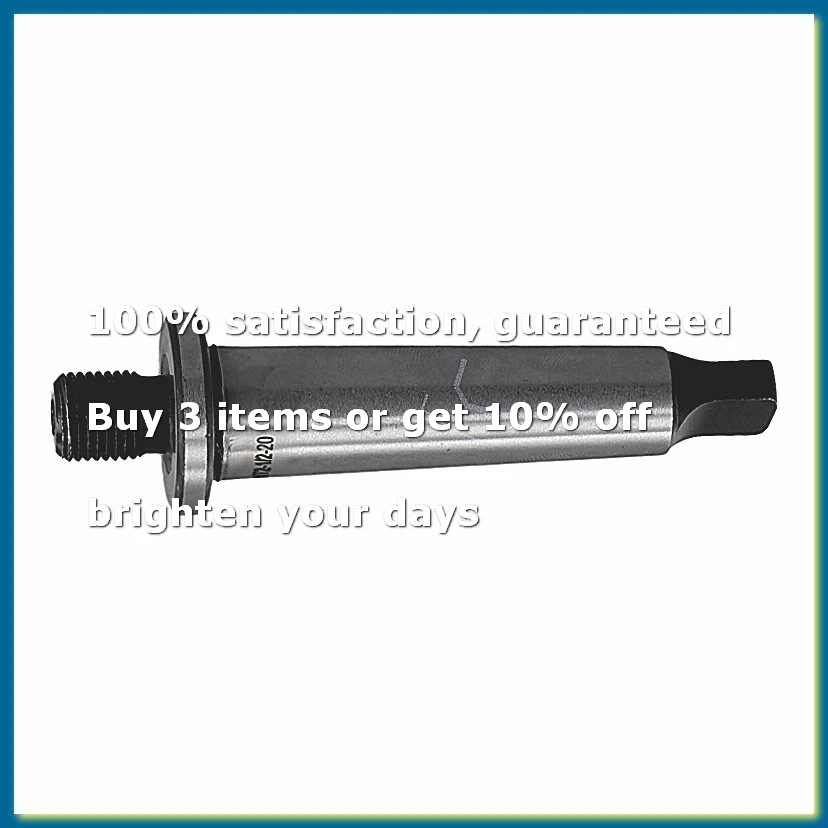 MT2 Adapter 2MT Shank to 1/2 inch 20 Threaded Drill Chuck Arbor Hardened Morse Taper