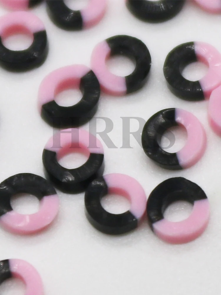 أداة تقويم الأسنان الخالية من اللاتكس بلونين 18 لونًا