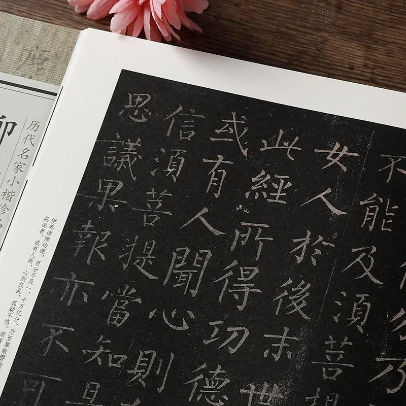 Calligraphy Copybook Small Regular Script Diamond Sutra Brush Calligraphy Practice Calligraphy Rubbing This Copybook