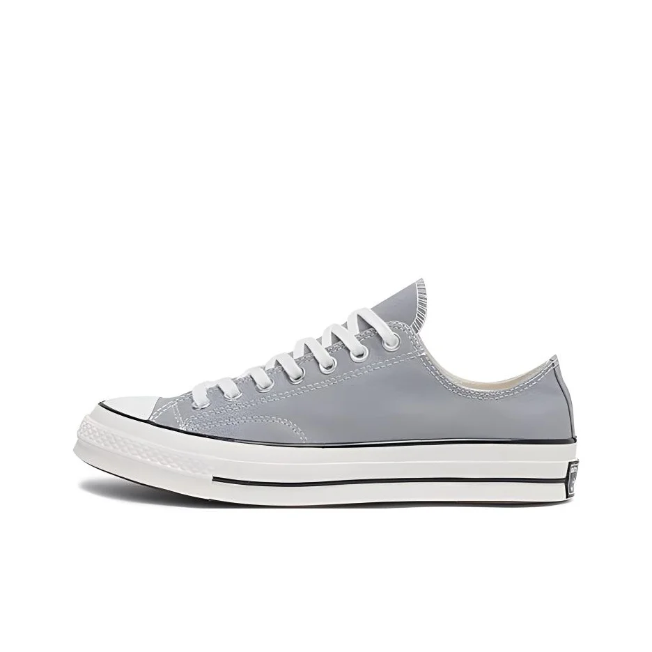 Converse Chuck 70 Breathable Lightweight Breathable And Lightweight Low top Casual Shoes Unisex Gray A12491C