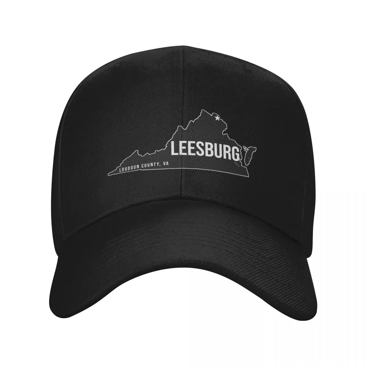 Leesburg, Loudoun County, Virginia Baseball Cap Thermal Visor Trucker Cap Sun Hats For Women Men's