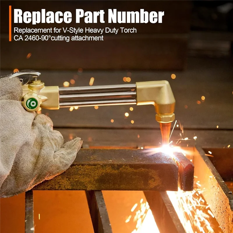 AT19-1-101 Punte per cannello da taglio in acetilene Dimensioni 0-3 compatibili con la torcia per carichi pesanti stile V CA 2460-90 °   Accessori da taglio