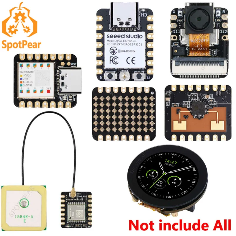 Seria XIAO ESP32C3 C6 S3/Raspberry Pi RP2040 PICO/nRF52840-BLE/SAMD21 dla Arduino