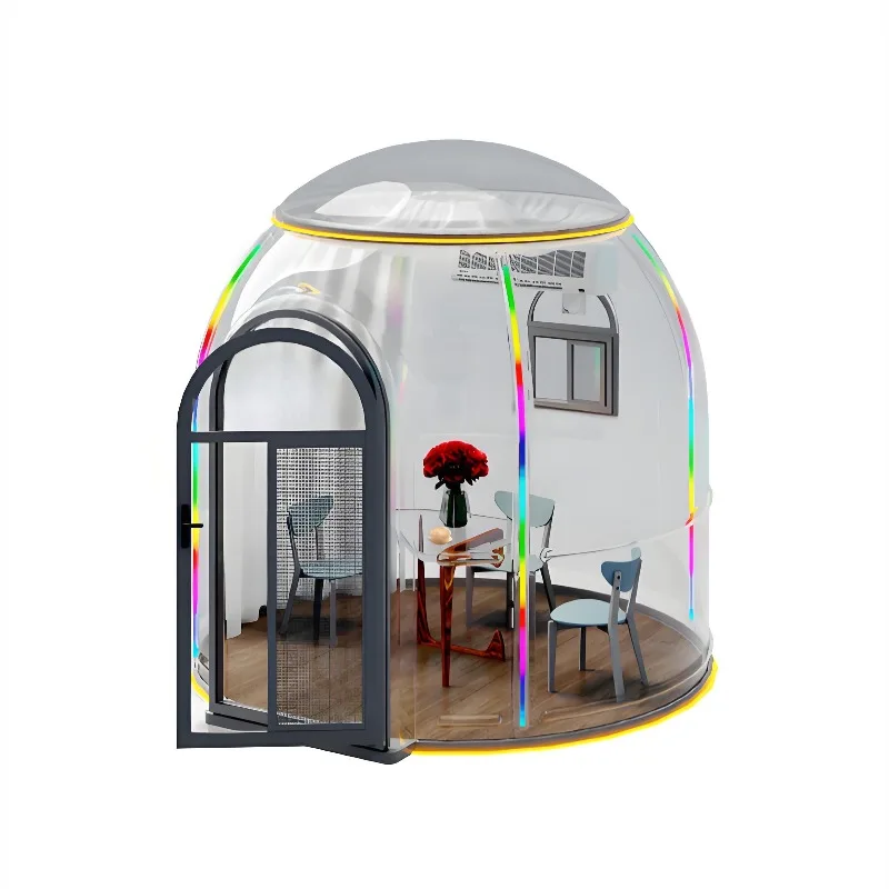 Outdoor Inflatable Dome House Bubble Tent Luxury Glamping Resort Camping Hotel Backyard Use