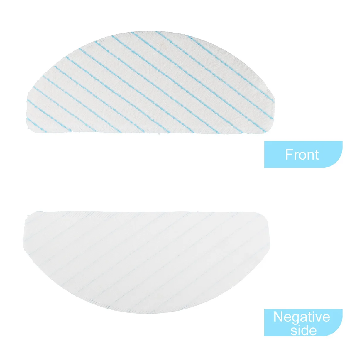Panos descartáveis de esfregão de trapo forte, almofadas para Deebot OZMO T8, T8 Max, T9 Power Max, peças de aspirador, 50pcs