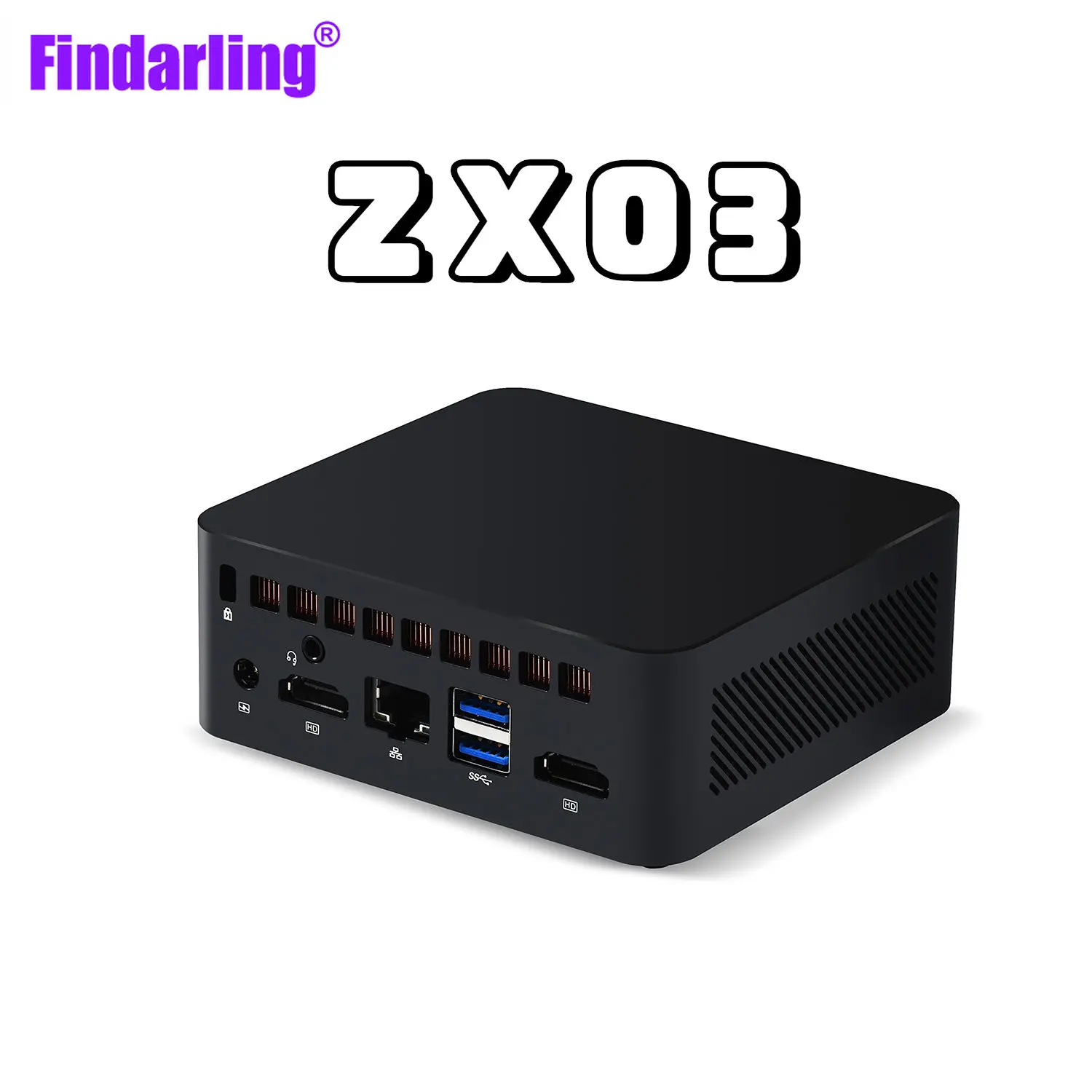 

ZX03 CPU Intel Alder-N Lake N95 Windows 11 Mini PC UHD Graphics DDR4 8GB/16GB SSD 128GB/256GB/512GB/1TB Dual HD-MI WIFI BT NUC