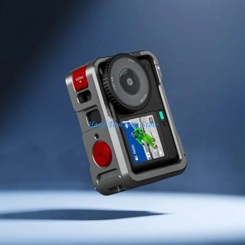 

H37F Advanced Protective Frame for ACTION6 Cameras Cage with Silicone Lens Cover