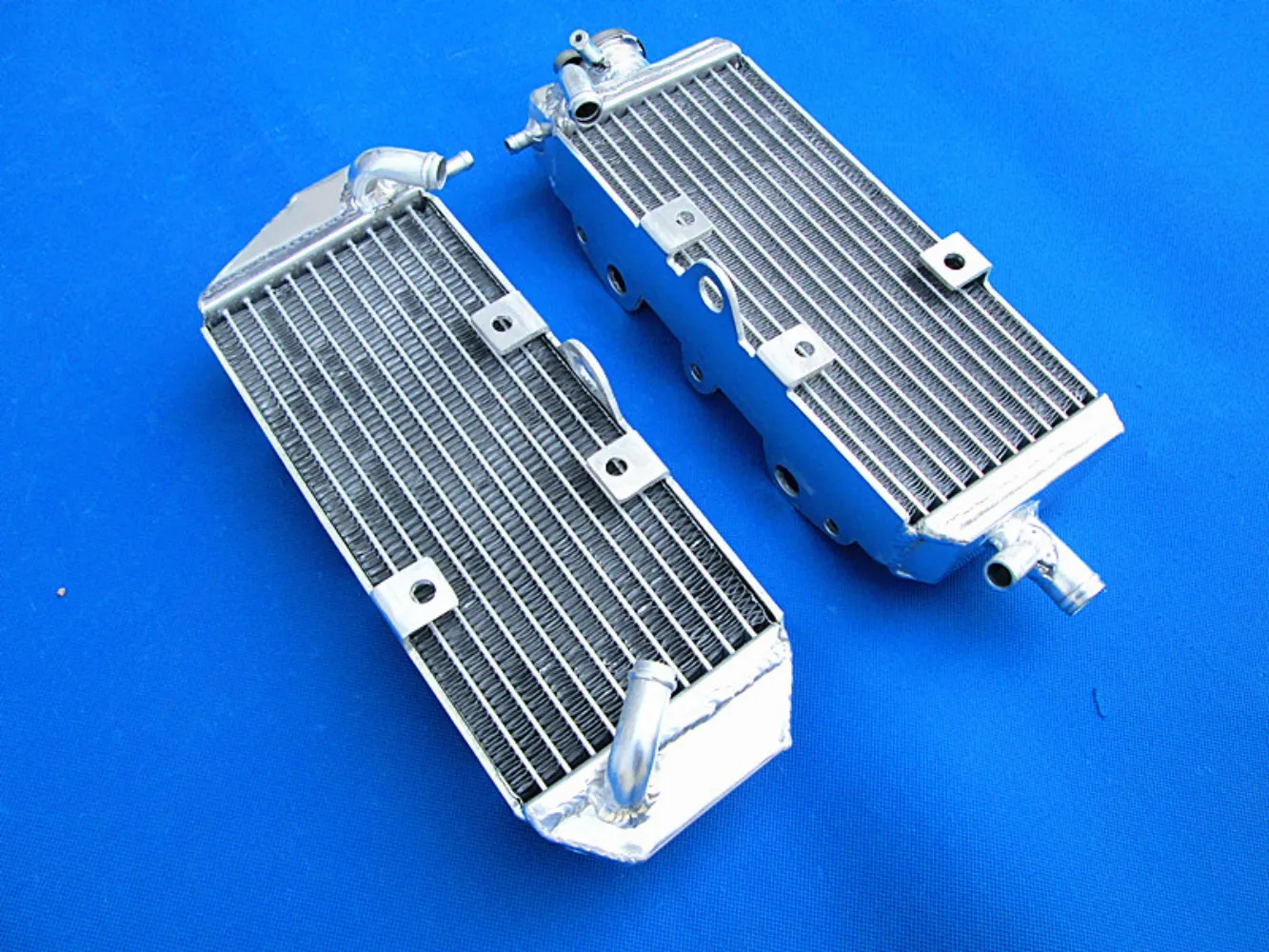 For 1993-1995 Suzuki RM125 RM 125 Aluminum Radiator Cooler Cooling Coolant 1993 1994 1995