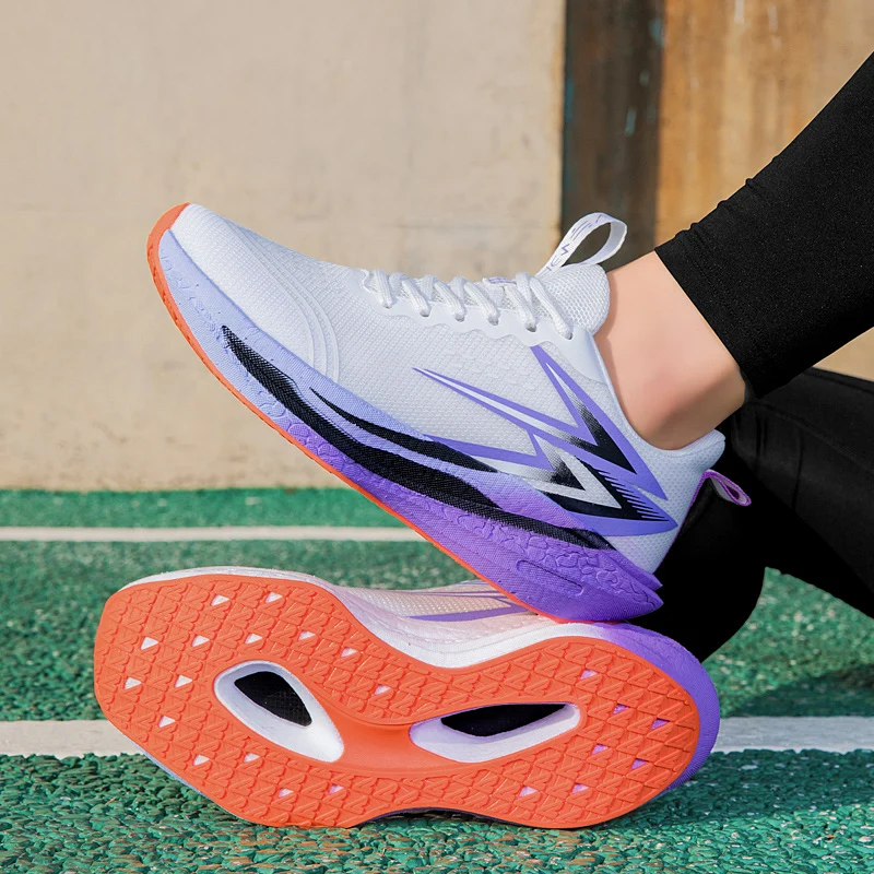 

Nuevos zapatos deportivos al aire libre de moda para hombres: zapatos para correr en maratón, zapatos de entrenamiento ligeros,