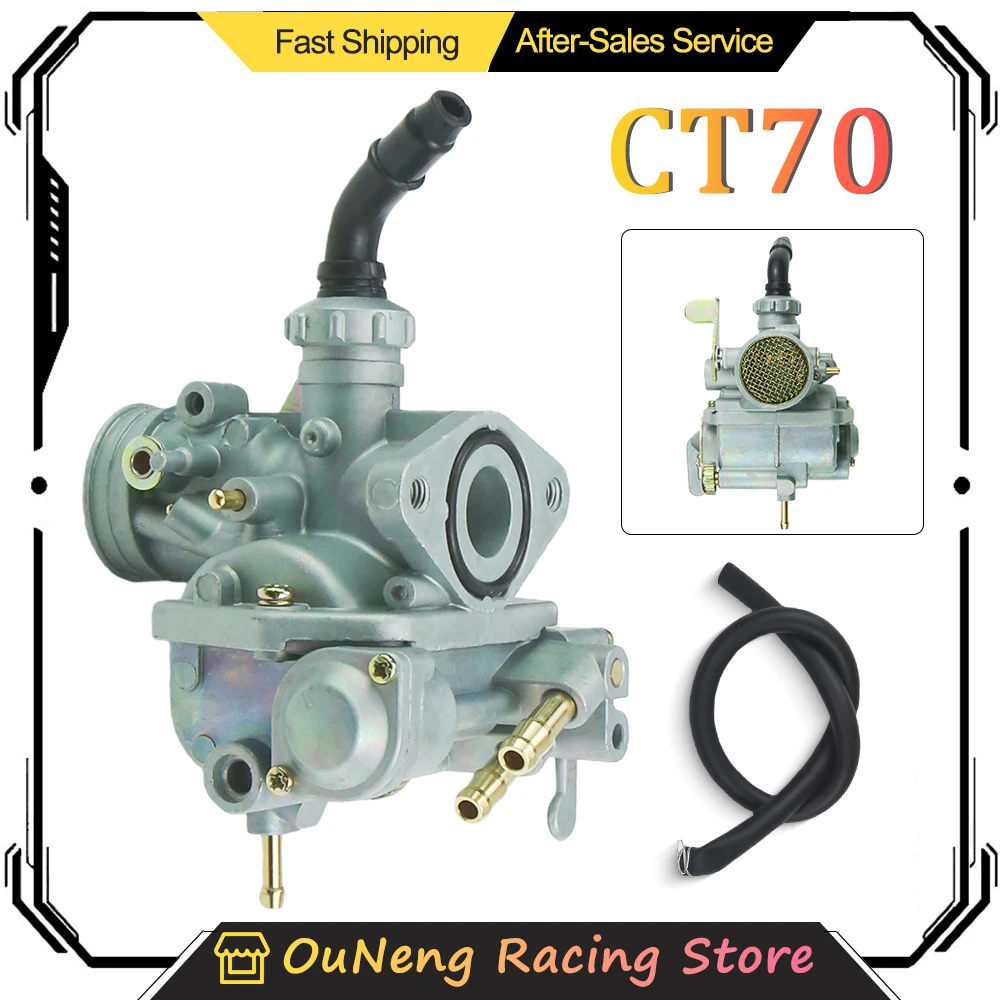 

Motorcycle Carburetor with Fuel Line For Honda Dax ST50 ST70 CT70 PZ16K K1 K2 K3 K4 CT70 1984 1985 1986 1993 1994 Bike Carb