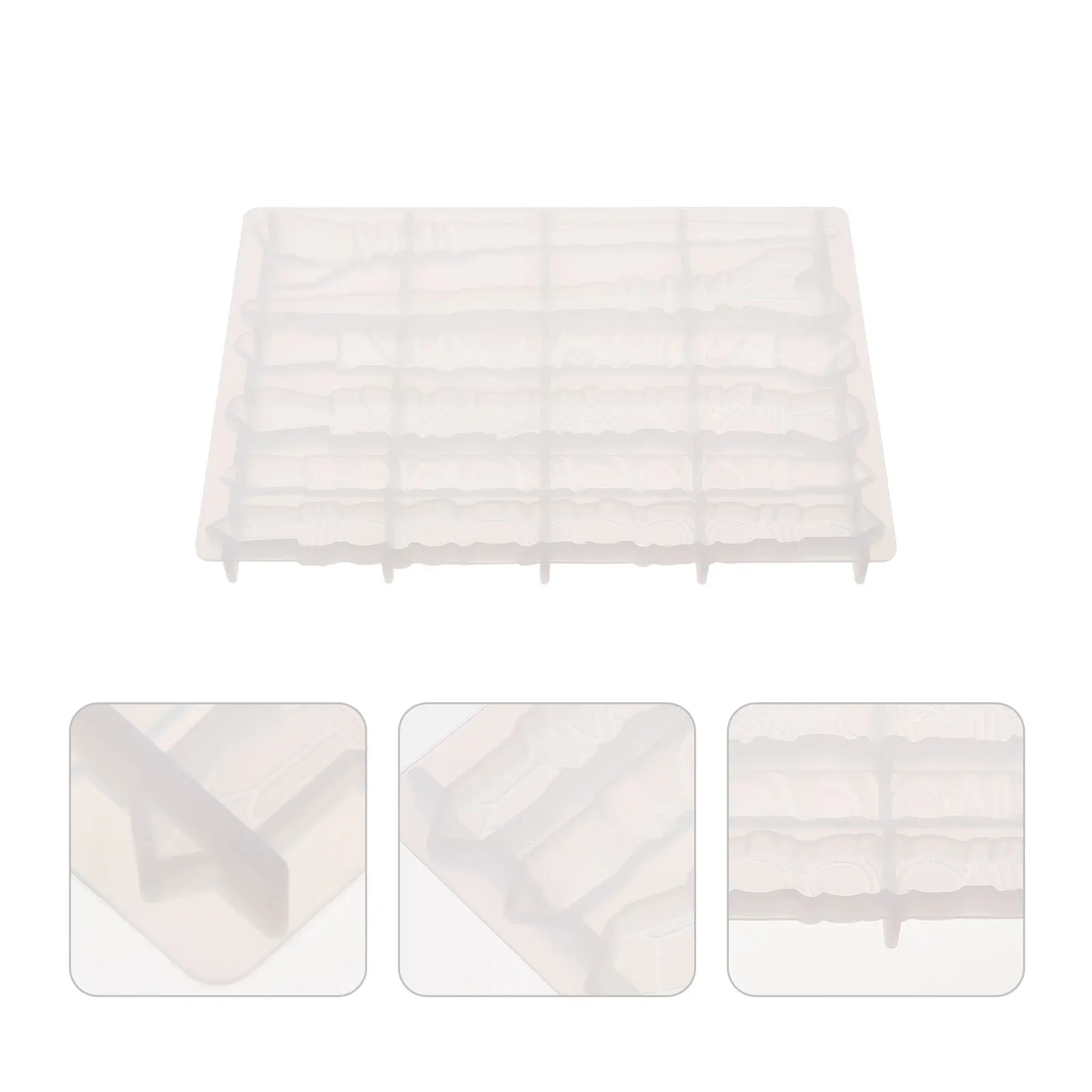 

Crystal Epoxy Resin Mold Silicone Hair Pin Making Diy Jewelry Craft Kit High Transparency Flexible Easy Demould