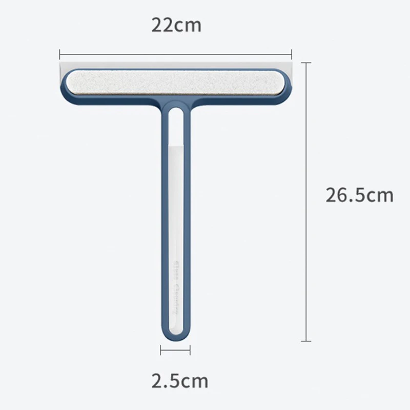 Raspador de vidrio para limpiaparabrisas de coche, raspador de limpieza de parabrisas de silicona, se puede utilizar para limpiar ventanas de vidrio de coche, baño y cocina, 1 ud.