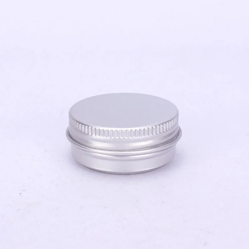 50/100pcs 15g Empty Aluminum Tins Cans Silver Metal Round Jar for Tea Spices Candles Lipstick Eye Cream Refill Box Packag 15ml