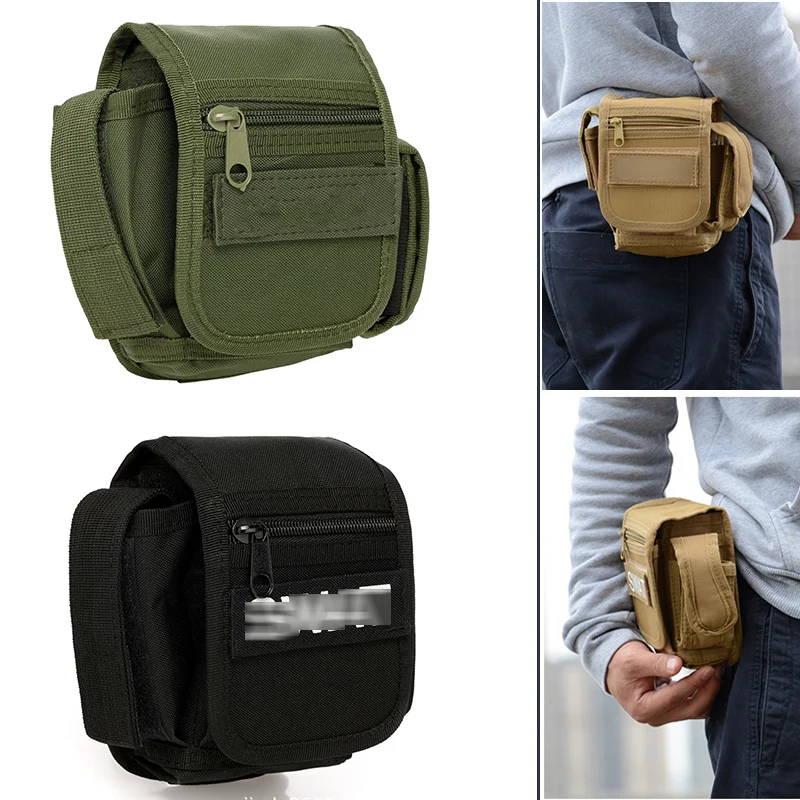 EDC مول التكتيكية الحقيبة الخصر حزمة المدمجة فائدة الحقائب حزام خصر حقيبة أكياس طبية جراب هاتف الصيد الملحقات