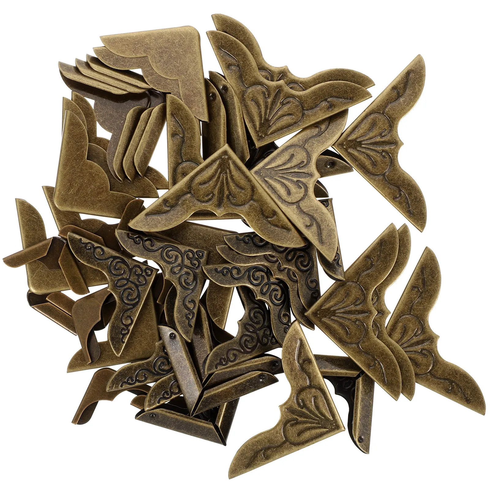 48pcs Metal Books Corner Prote - Textile And Sewing Supply ulasan dan harga