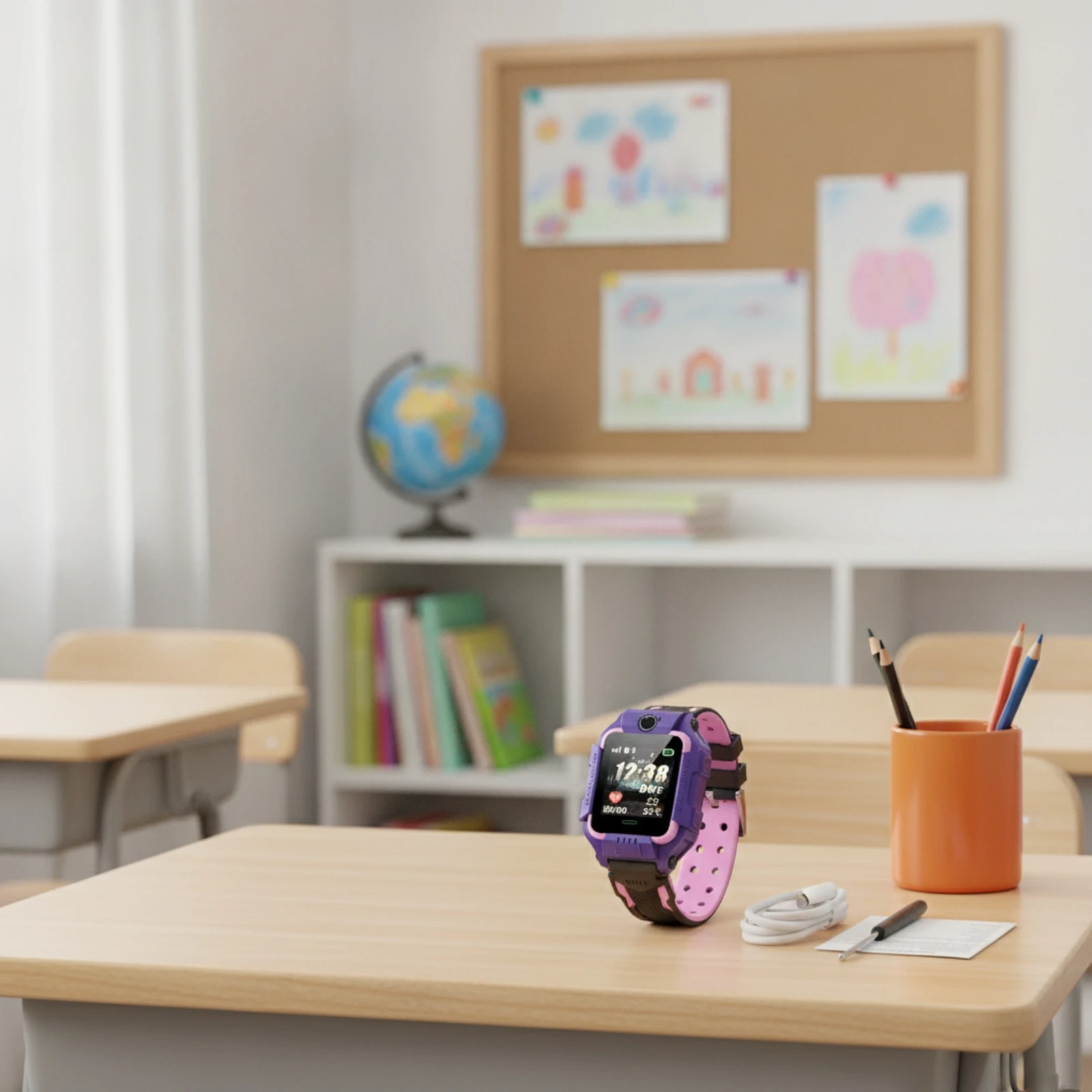 Smartwatch with Camera Rechargeable Telephone Watch for Children, Outdoor Play, School