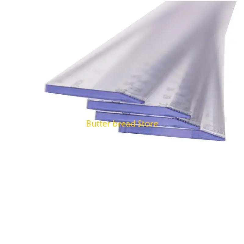 W89C 2Pieces Straight Ruler Measuring 0-30cm Straight Rulers