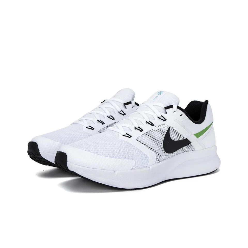 Original Nike Run Swift 3 Black White color Unisex Men and Women Running Casual Breathable Shoes Sneakers FJ1055-100