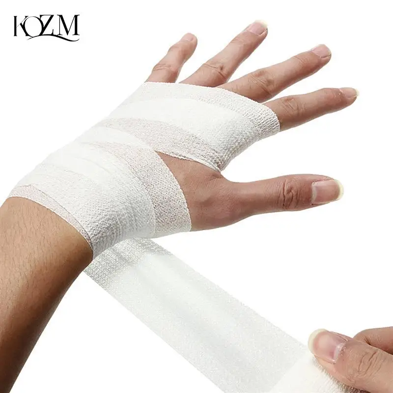 4.5m Length Gauze Roll Bandage Sterile Stretch Medical Tape First Aid Wound Care