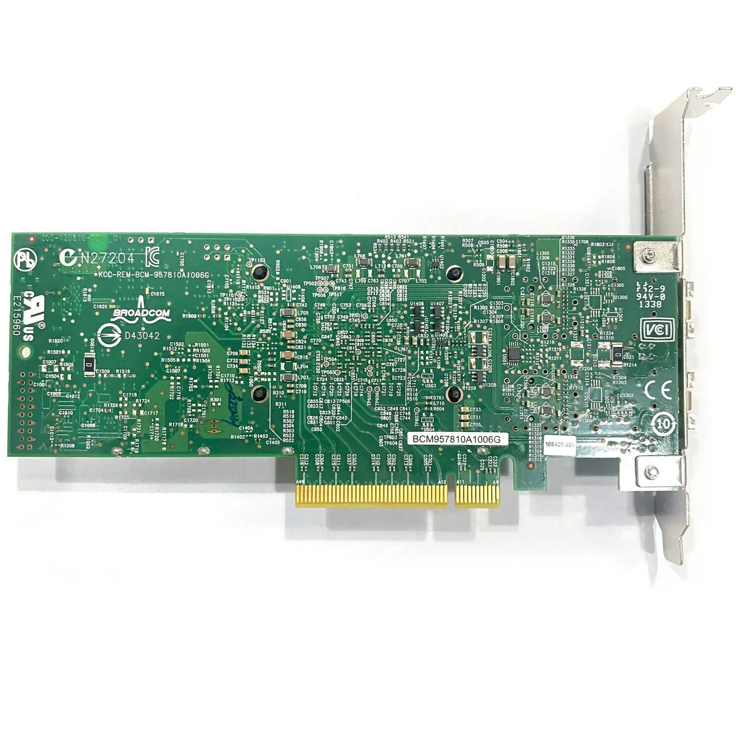 Broadcom BCM957810A1006G Dual Port 10GbE SFP+ BCM57810S PCIe x8 Ethernet Adapter