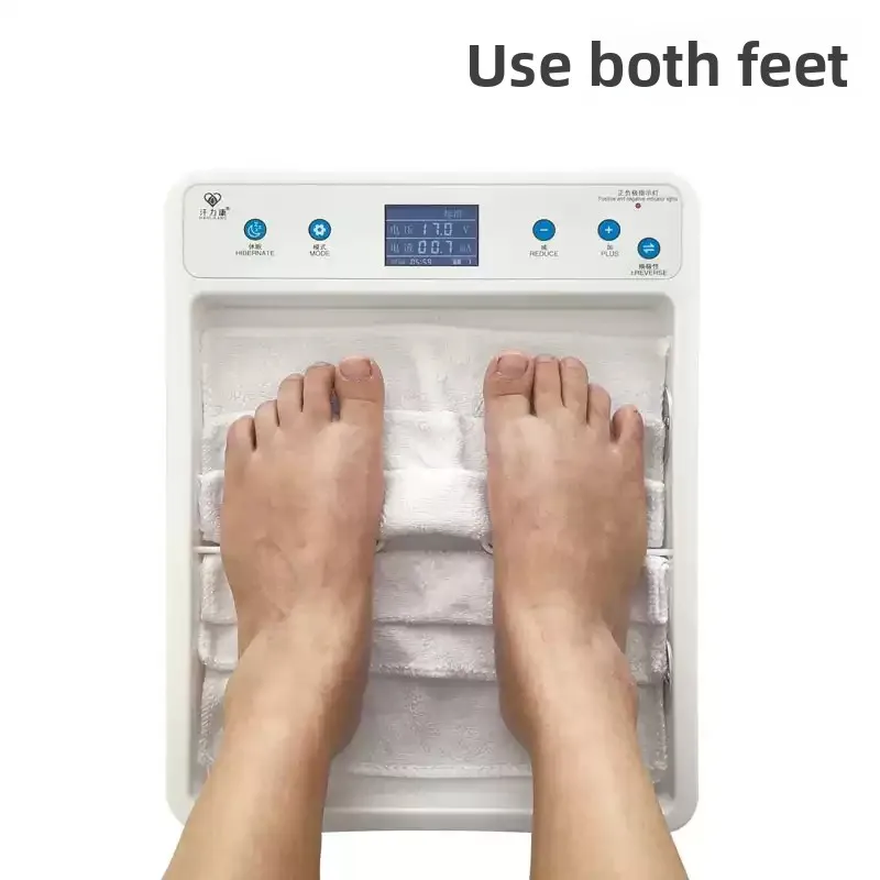 New Iontophoresis Antiperspirant Machine for Hands & Feet Hyperhidrosis Excessive Sweating Reduction Home Use Tap Water Ion