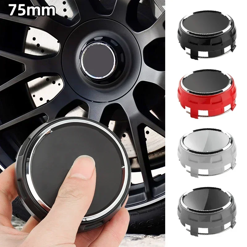 

4pcs/lot 75mm A0004000900 Car wheel Hub Cap Emblem badge logo for Mercedes Benz AMG C43 C63 E43 E53 E63 W205 W213 Accessories