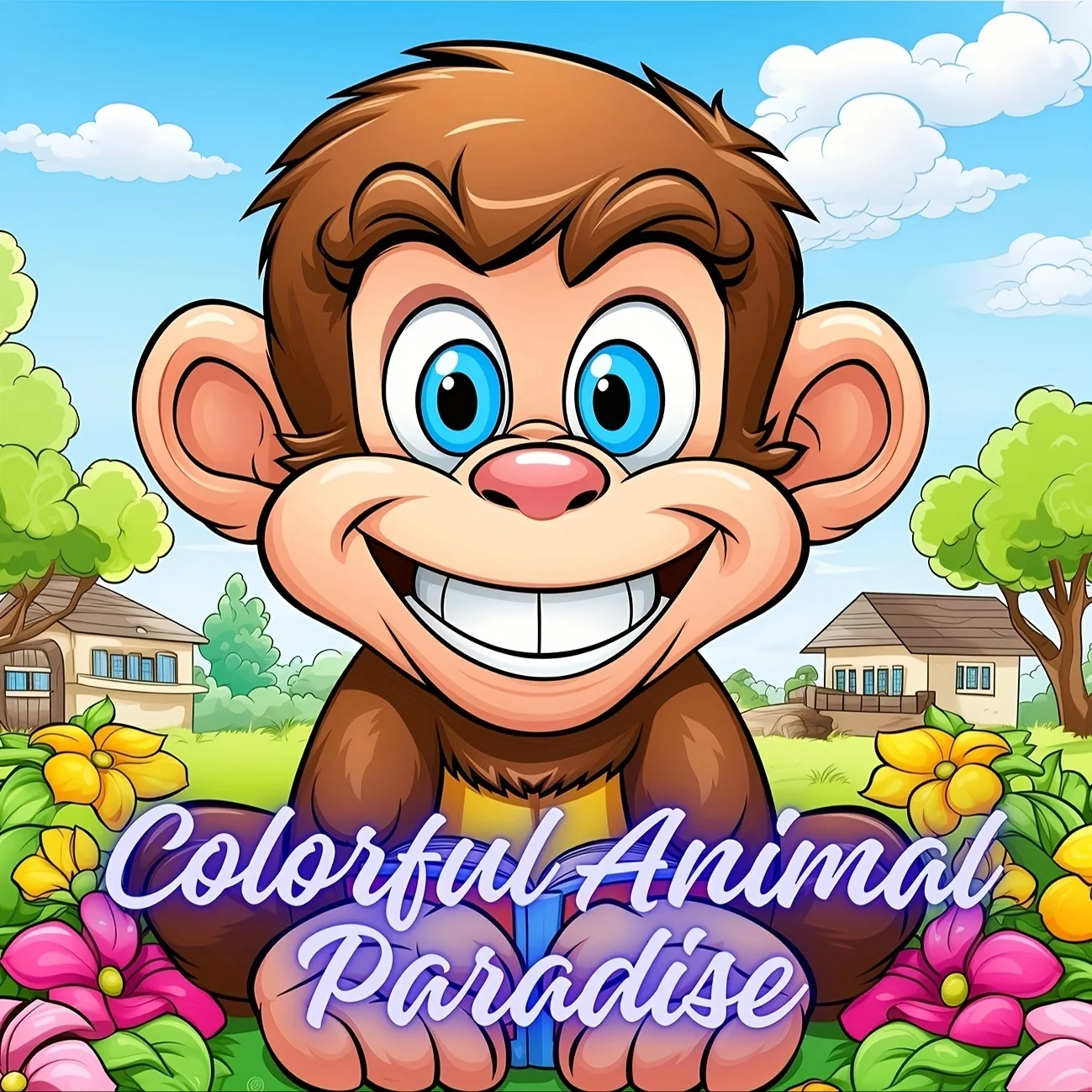 Livro de colorir caprichoso Dee Edition - 25 páginas de designs divertidos e vibrantes, relaxamento perfeito e presente criativo