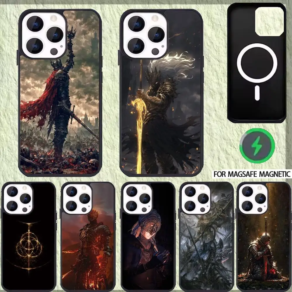 

Game D-Dark S-Souls Phone Case For iPhone 17,16,15,14,13,12,Plus,Pro,Max For Magsafe Magnetic Wireless Charge